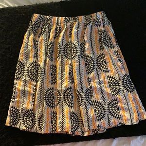 Pleated Mini Skirt Size Small